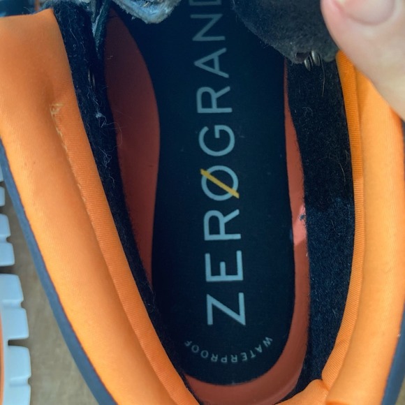 Cole Haan Men's Zerogrand Boot men's size 10 NEW Casual Hiker Waterproof Blue - Picture 9 of 11